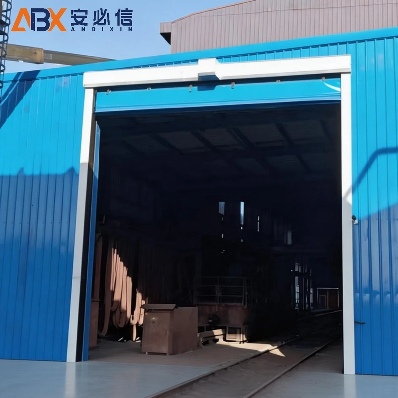 盘锦市软帘堆积门